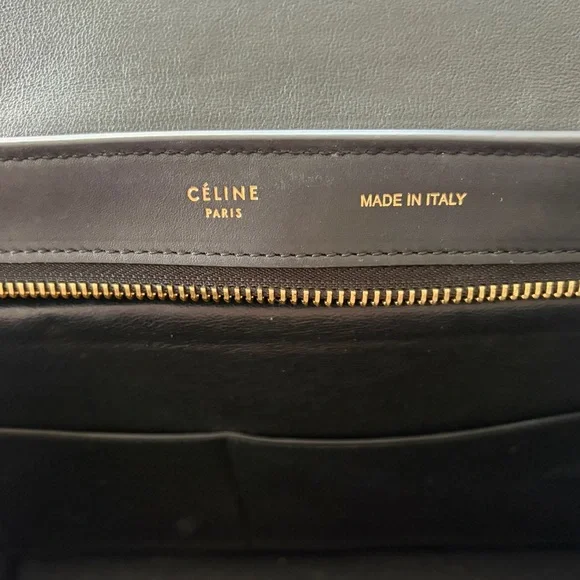 Authentic Celine Color-block Tricolor Leather Bag EUC - Picture 9 of 16